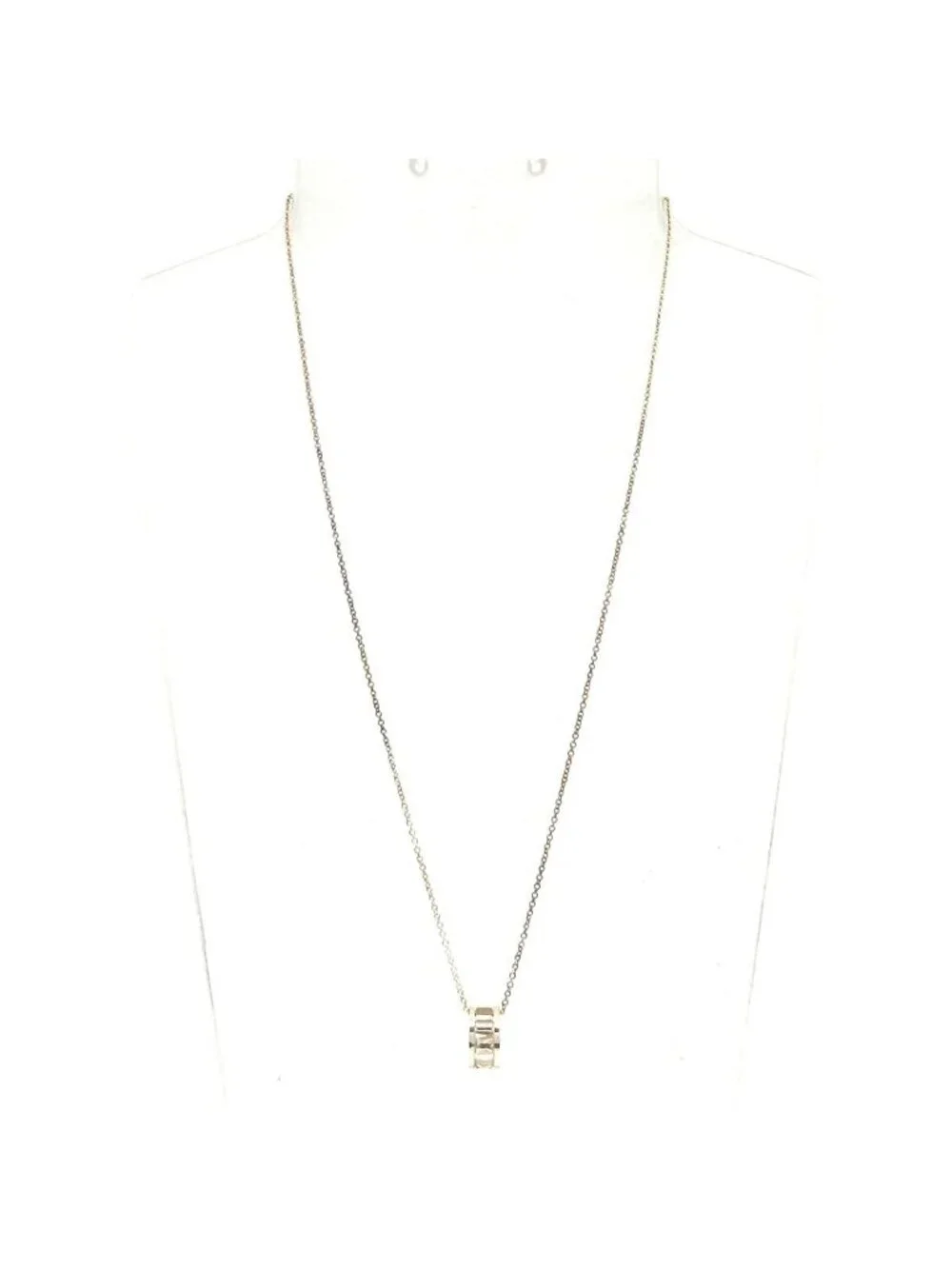 Tiffany & Co Necklace Atlas Open Silver